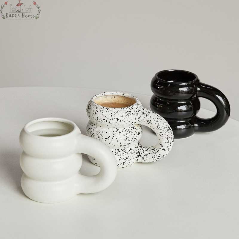 Nordic Ceramic Chubby Bubble Mug
