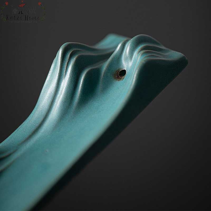 Premium Ceramic Landscape Mountain Incense Burner