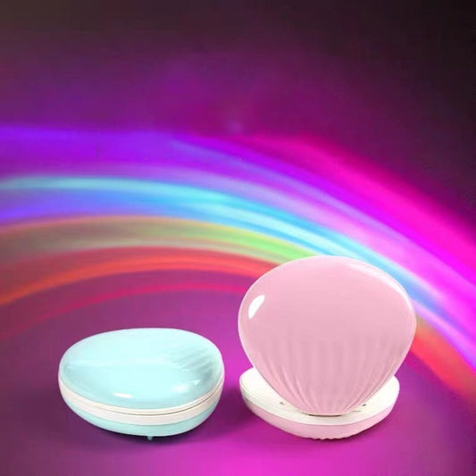 Rainbow Shell Table Lamp